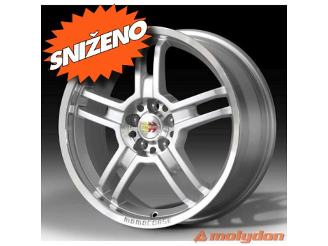 S-FIVE 7.50X18 ET38 5/112 MOMO SILVER